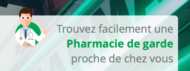 Pharmacie de service disponible sur Le Guide Santé