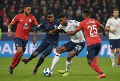 Lille contre Olympique Lyonnais